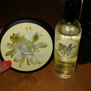 The Body Shop Moringa mist and butter